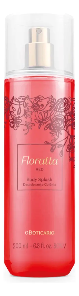 Body Splash Desodorante Colônia Floratta Red 200ml O Boticário